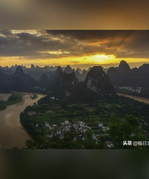 广西漓江流域生态美景排名前十名，美景如画令人陶醉